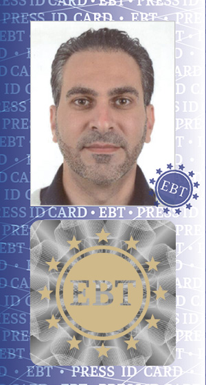 Press ID-Card Foto