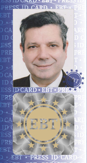 Press ID-Card Foto