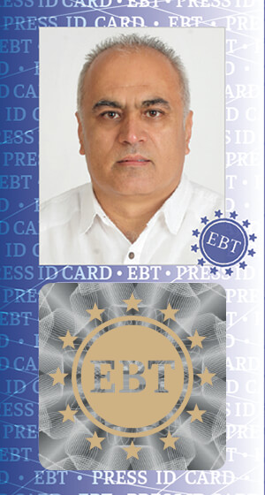 Press ID-Card Foto